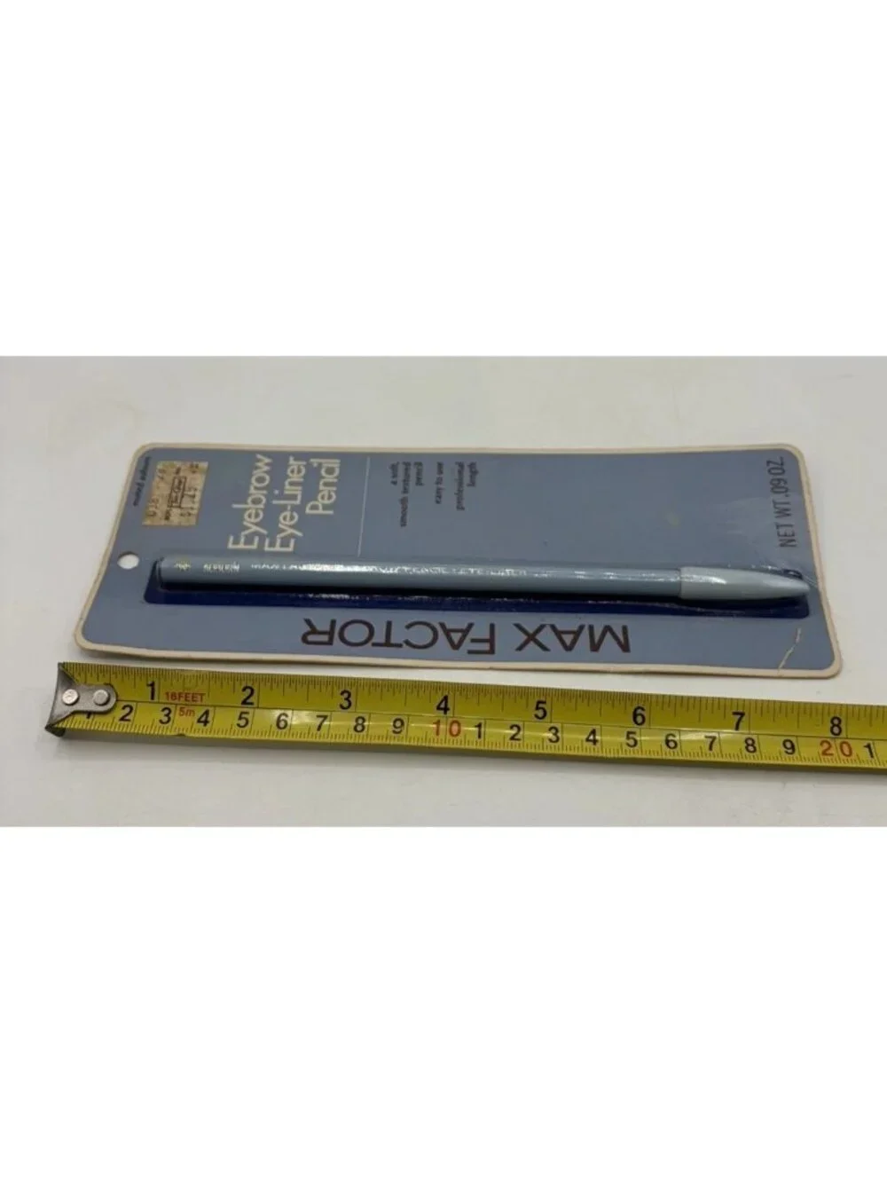 Vintage Max Factor Eyebrow Eyeliner Muted Auburn .09 Oz NIP HTF Prop Collectible